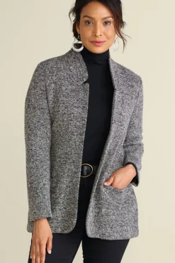 Soft Surroundings Jackets & Coats|St. James Jacket Charcoal