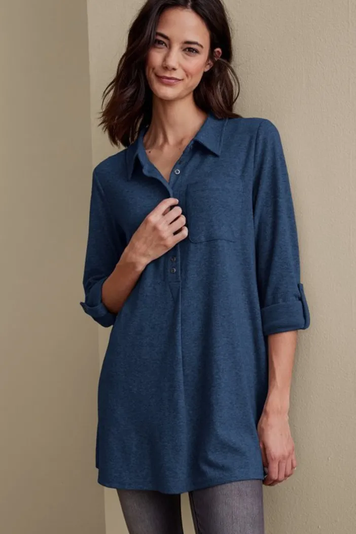 Soft Surroundings Tops|Take It Easy Tunic