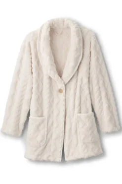 Soft Surroundings Sweaters & Cardigans|Sleepwear & Lounge|Textured Most Wonderful Cardi SugarSwizzle