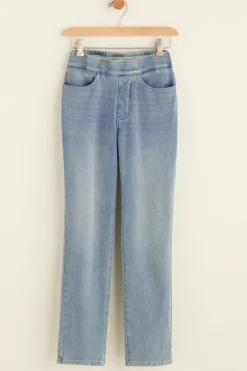 Soft Surroundings Jeans|The Ultimate Denim Pull-On Crop White