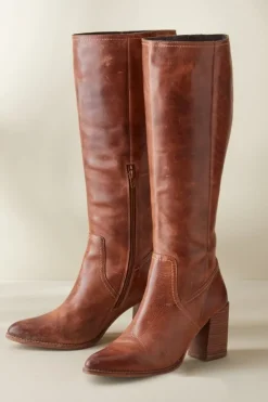 Soft Surroundings Shoes|Tiffanie Boots Cognac