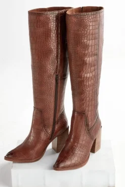 Soft Surroundings Shoes|Tiffanie Boots Cognac