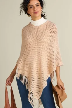 Soft Surroundings Toppers|Jackets & Coats|Touch Of Sparkle Poncho
