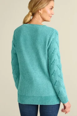 Soft Surroundings Tops|Sweaters & Cardigans|Trina Chenille Sweater