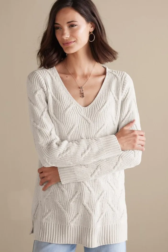 Soft Surroundings Tops|Sweaters & Cardigans|Trina Chenille Sweater