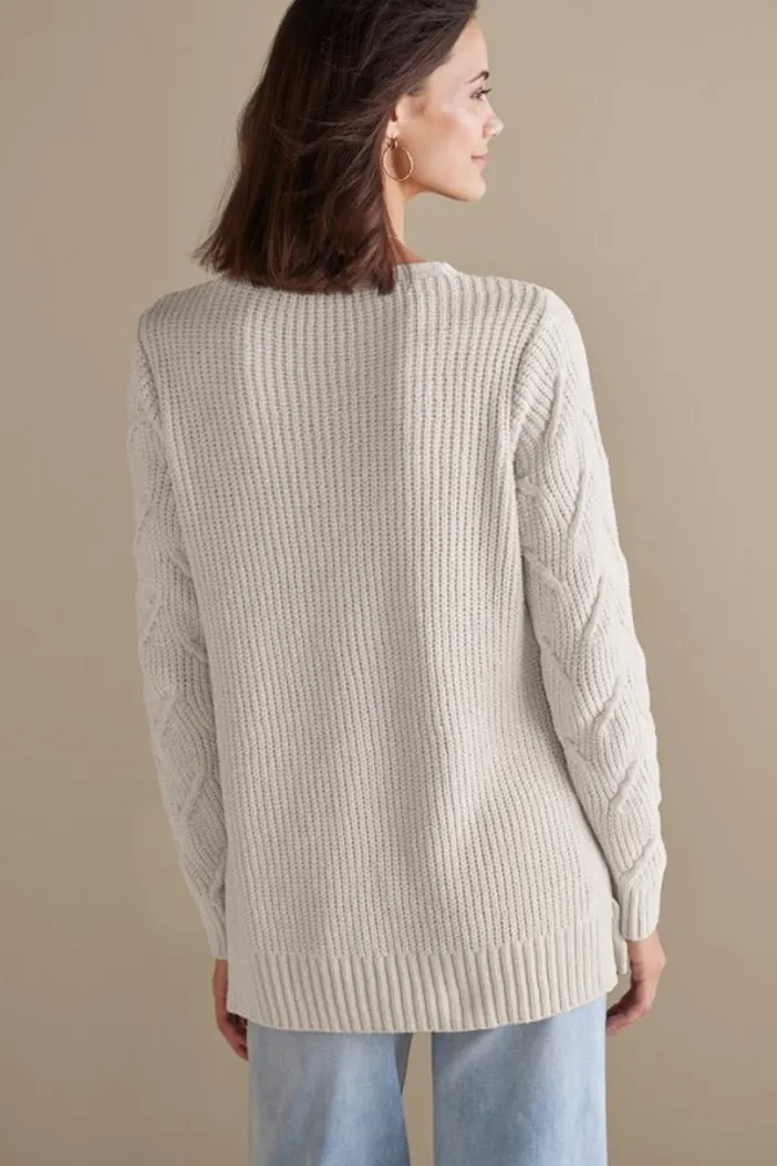 Soft Surroundings Tops|Sweaters & Cardigans|Trina Chenille Sweater