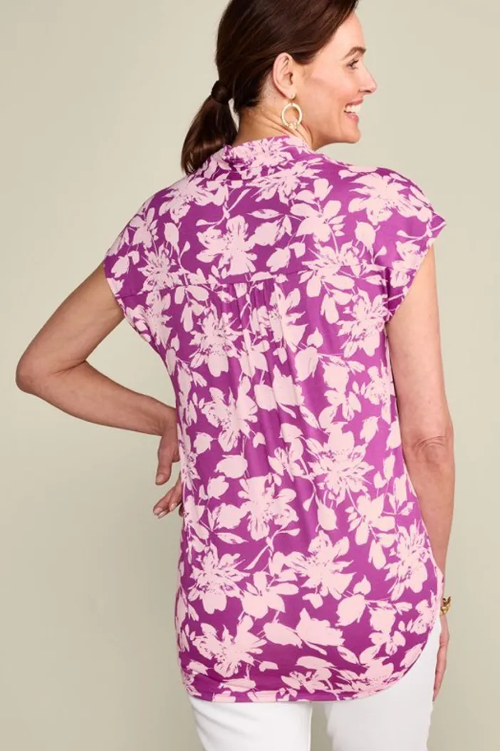 Soft Surroundings Tops|Twilight Luau Printed Tunic