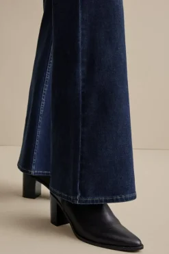 Soft Surroundings Jeans|Ultimate Denim Flare Jeans TidalBlueWash