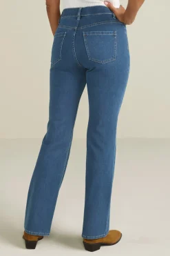 Soft Surroundings Jeans|Ultimate Denim Pull-On Bootcut Jeans