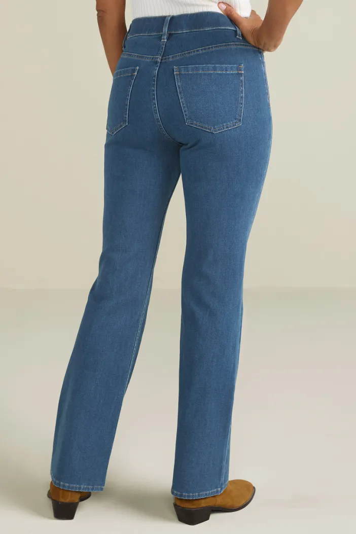 Soft Surroundings Jeans|Ultimate Denim Pull-On Bootcut Jeans
