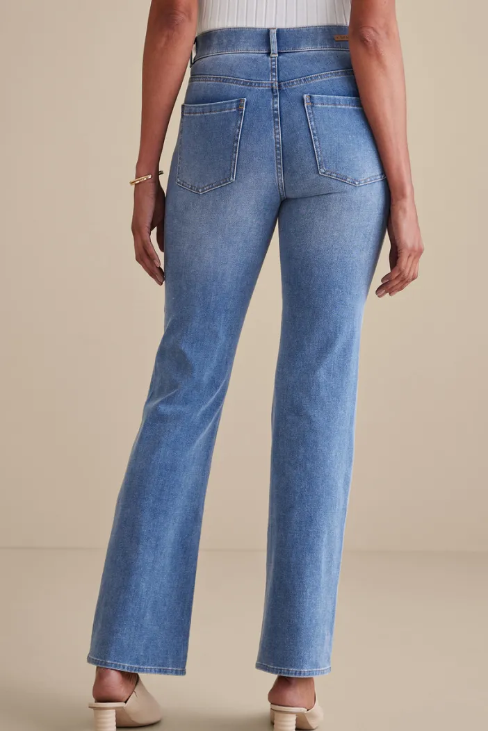 Soft Surroundings Jeans|Ultimate Denim Pull-On Bootcut Jeans