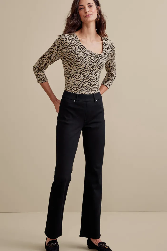 Soft Surroundings Jeans|Ultimate Denim Pull-On Bootcut Jeans