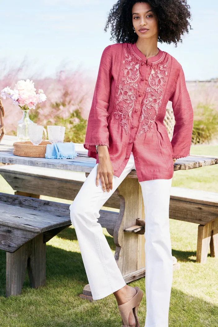 Soft Surroundings Jeans|Ultimate Denim Pull-On Bootcut Jeans