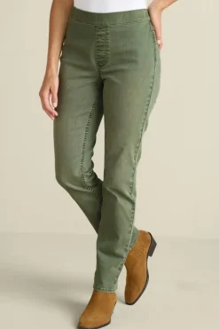 Soft Surroundings Jeans|Ultimate Denim Pull-On Slim Leg Jeans