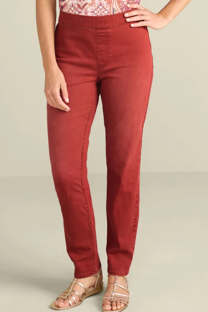 Soft Surroundings Jeans|Ultimate Denim Pull-On Slim Leg Jeans