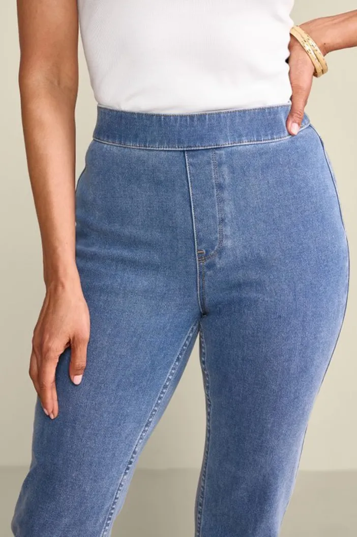 Soft Surroundings Jeans|Ultimate Denim Pull-On Slim Leg Jeans