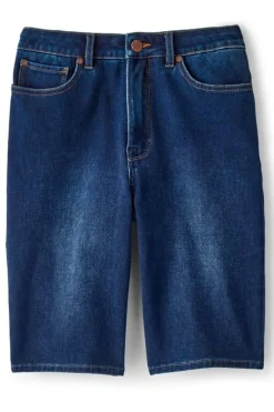 Soft Surroundings Jeans|Pants|Ultimate Denim Slim Leg Shorts TidalBlueWash