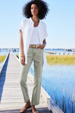 Soft Surroundings Jeans|Ultimate Denim Straight Leg Jeans