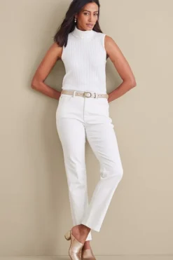 Soft Surroundings Jeans|Ultimate Denim Straight Leg Jeans