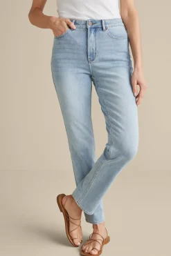 Soft Surroundings Jeans|Ultimate Denim Straight Leg Jeans