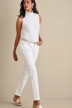Soft Surroundings Jeans|Ultimate Denim Straight Leg Jeans