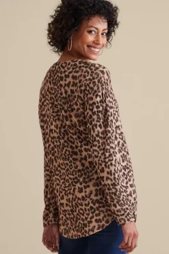 Soft Surroundings Tops|Sweaters & Cardigans|Valentina Zip Sweater