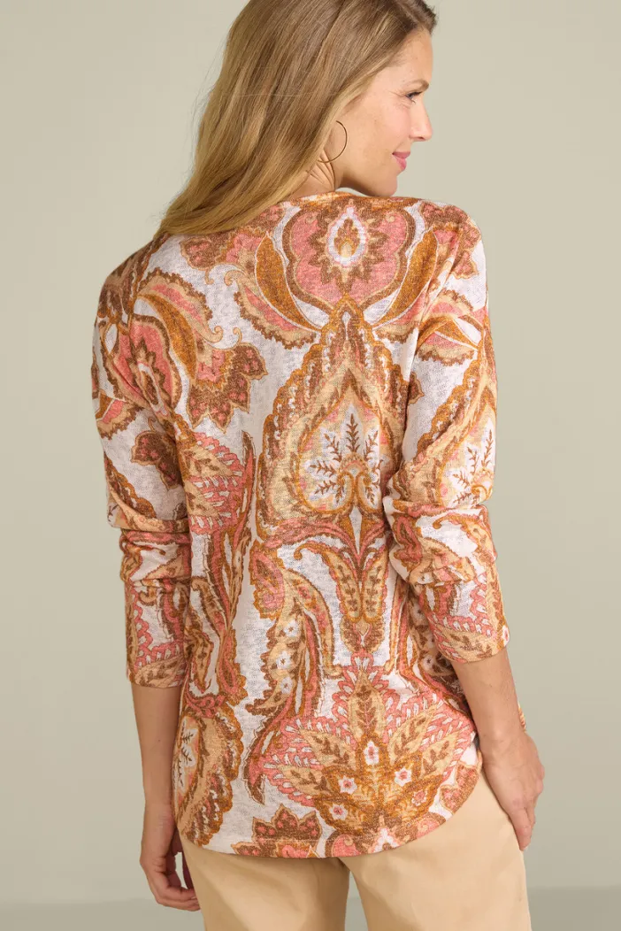 Soft Surroundings Tops|Sweaters & Cardigans|Valentina Zip Sweater