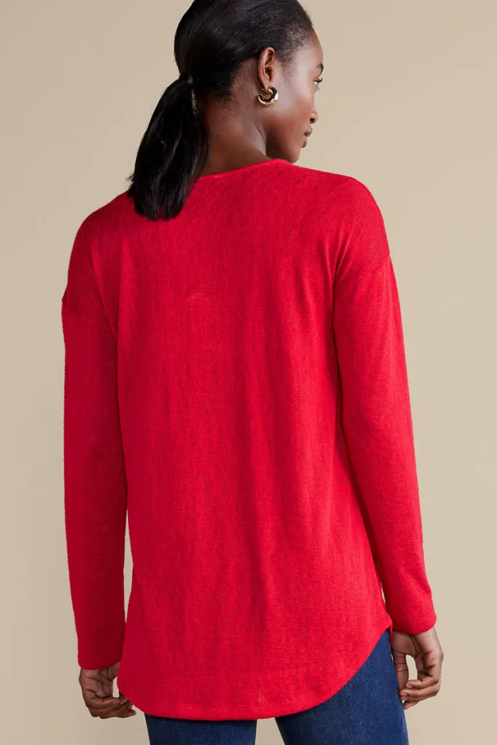 Soft Surroundings Tops|Sweaters & Cardigans|Valentina Zip Sweater