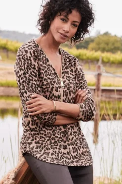 Soft Surroundings Tops|Sweaters & Cardigans|Valentina Zip Sweater