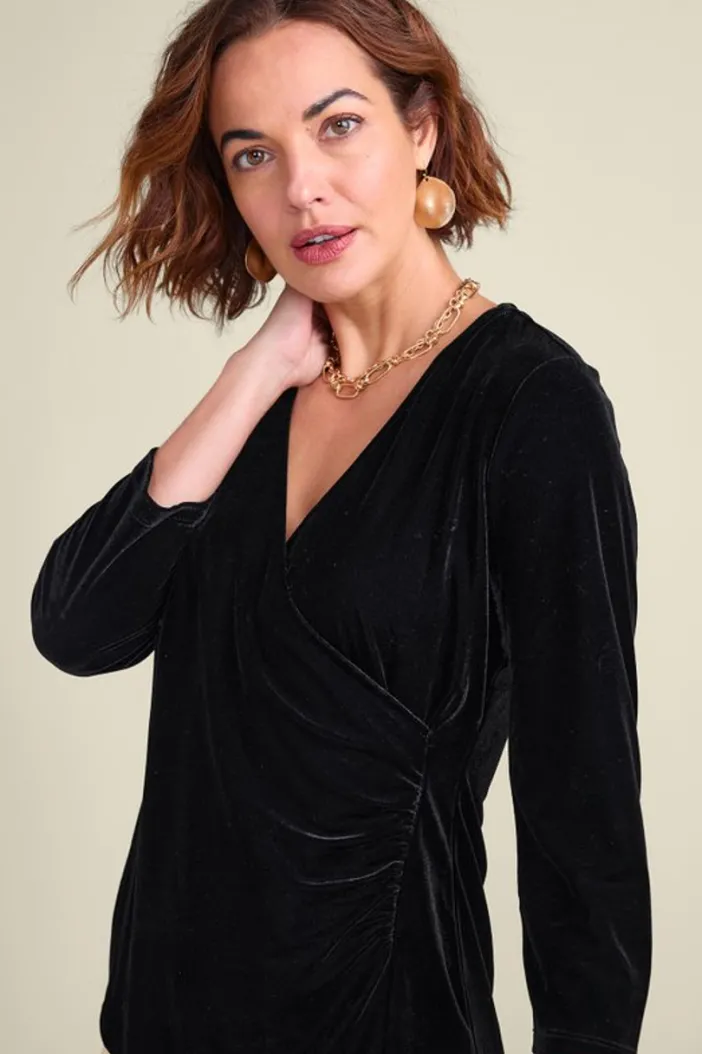 Soft Surroundings Tops|Velvet Alyssa Knit Top