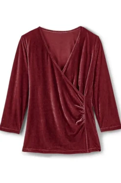 Soft Surroundings Tops|Velvet Alyssa Knit Top