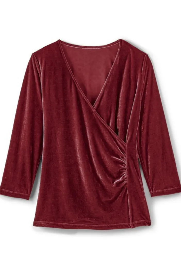 Soft Surroundings Tops|Velvet Alyssa Knit Top