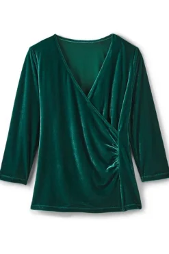 Soft Surroundings Tops|Velvet Alyssa Knit Top
