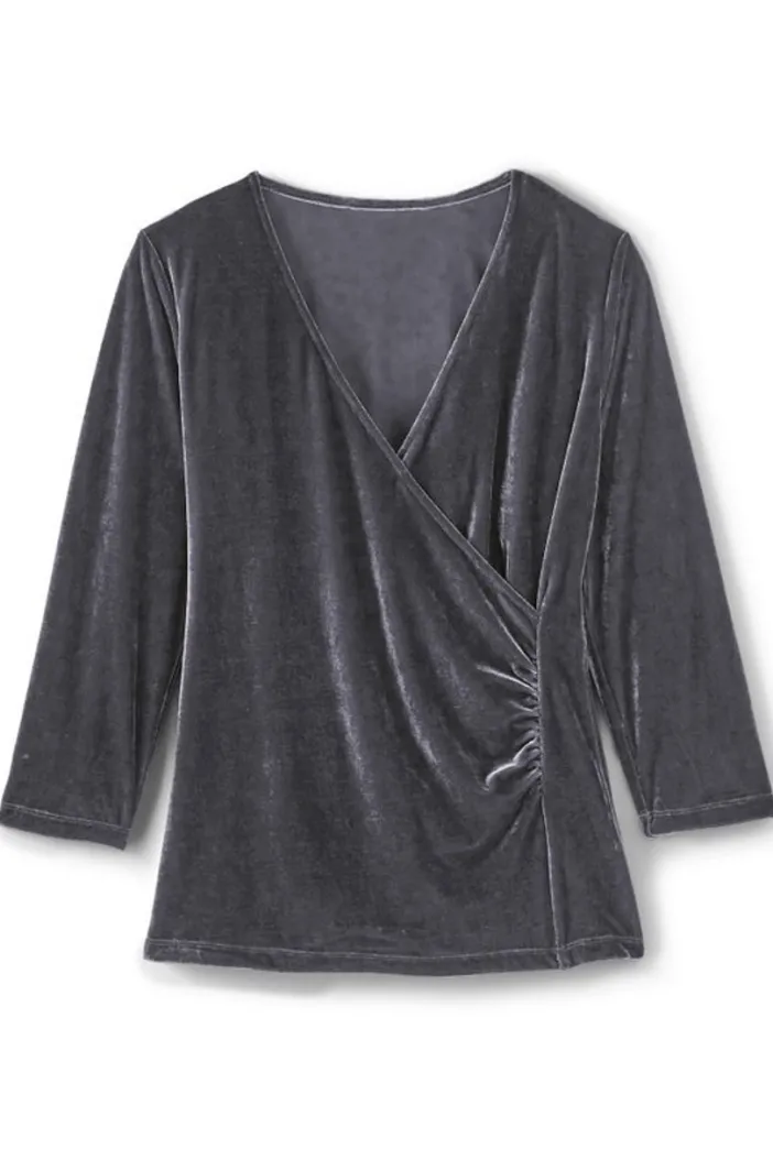 Soft Surroundings Tops|Velvet Alyssa Knit Top