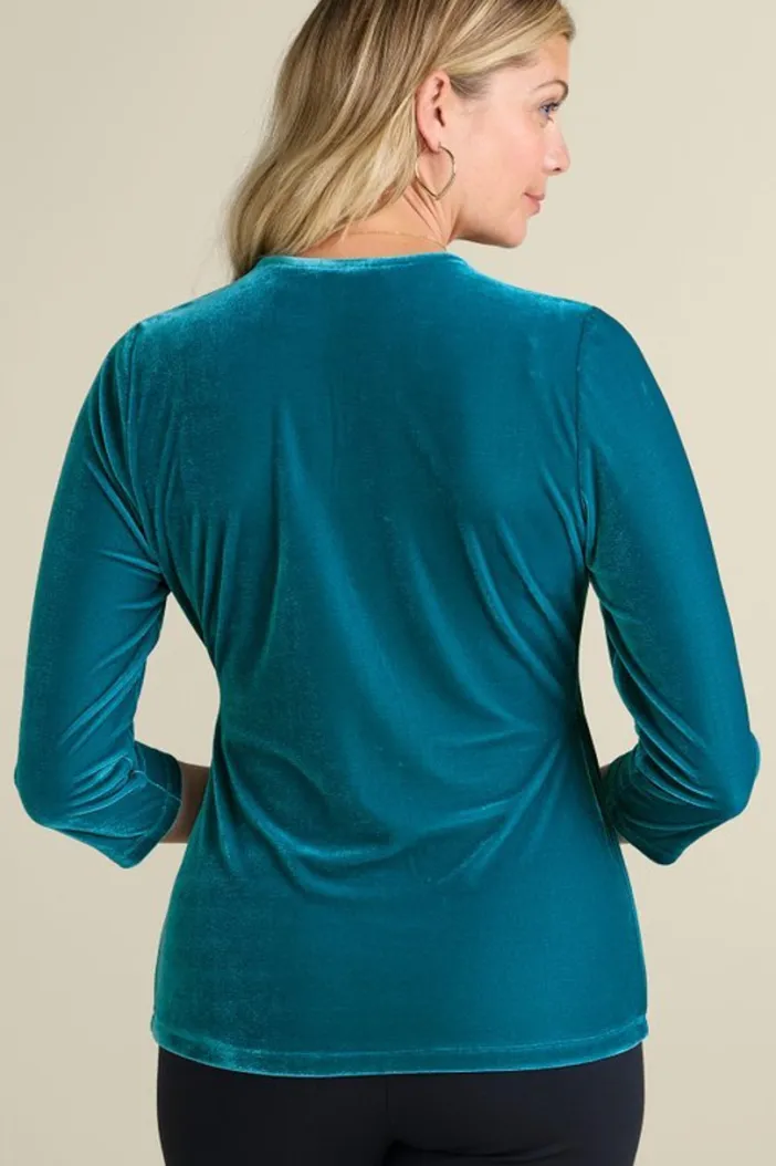 Soft Surroundings Tops|Velvet Alyssa Knit Top