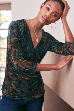 Soft Surroundings Tops|Velvet Alyssa Knit Top