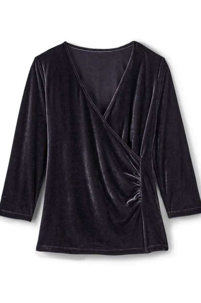 Soft Surroundings Tops|Velvet Alyssa Knit Top