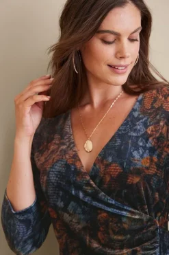 Soft Surroundings Tops|Velvet Alyssa Knit Top