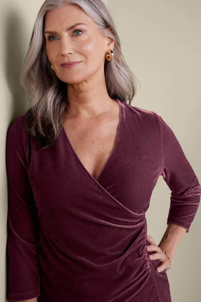 Soft Surroundings Tops|Velvet Alyssa Knit Top