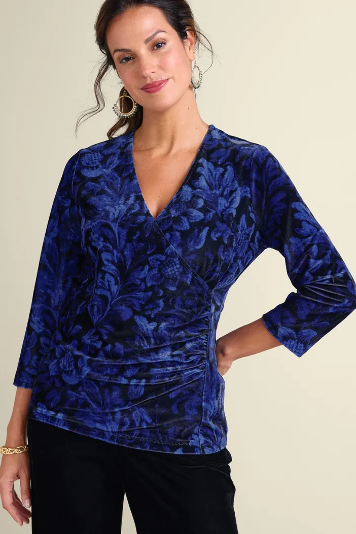 Soft Surroundings Tops|Velvet Alyssa Knit Top