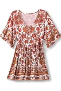 Soft Surroundings Tops|Tunics & Leggings|Vina Short Sleeve Tunic SanFranScarfCream