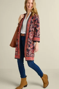 Soft Surroundings Tops|Sweaters & Cardigans|Vitrine Jacquard Cardigan FallGarden