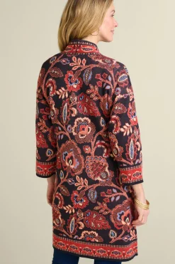 Soft Surroundings Tops|Sweaters & Cardigans|Vitrine Jacquard Cardigan FallGarden