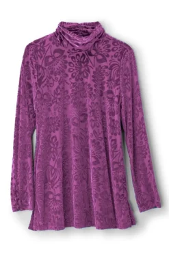 Soft Surroundings Tops|Walden Velvet Turtleneck