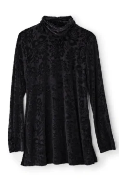 Soft Surroundings Tops|Walden Velvet Turtleneck