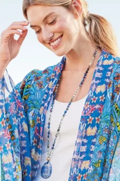 Soft Surroundings Jewelry|Necklaces|Yarra Pendant Necklace Lapis